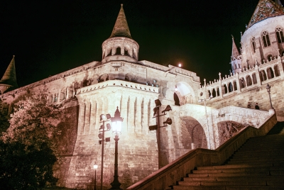 Fishermen Bastion Budapest at Night 2011